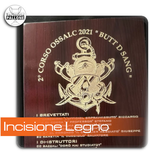 incisione su legno la spezia